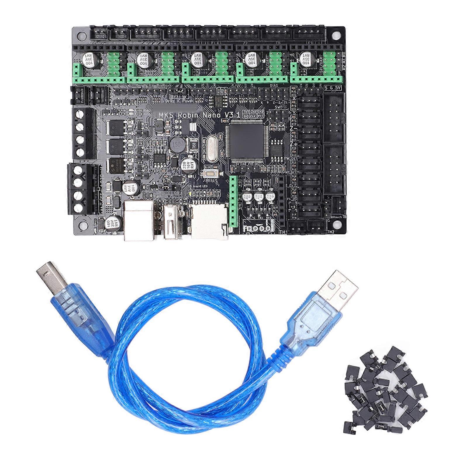 3D Printer Motherboard Power TVS Protection Virtual USB Device Support MKS Controller Board