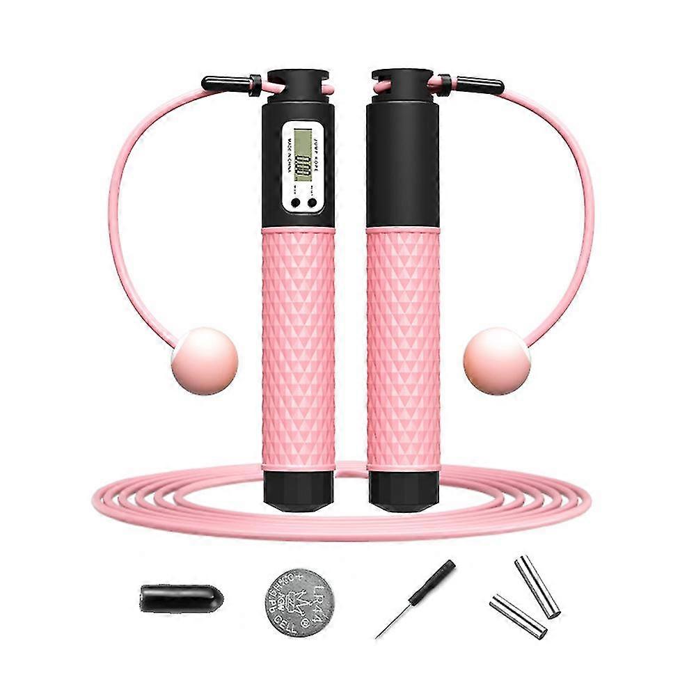 Wed Jump Rope With Counter - For Wor Out, 2 Modes Exercise Jump Rope For Adult