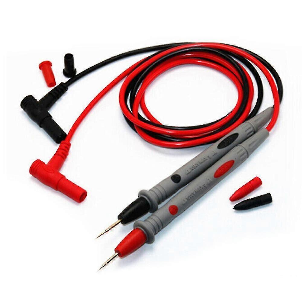 Digital Multimeter Lead Probes Test Clip Volt Retractable Meter Cable