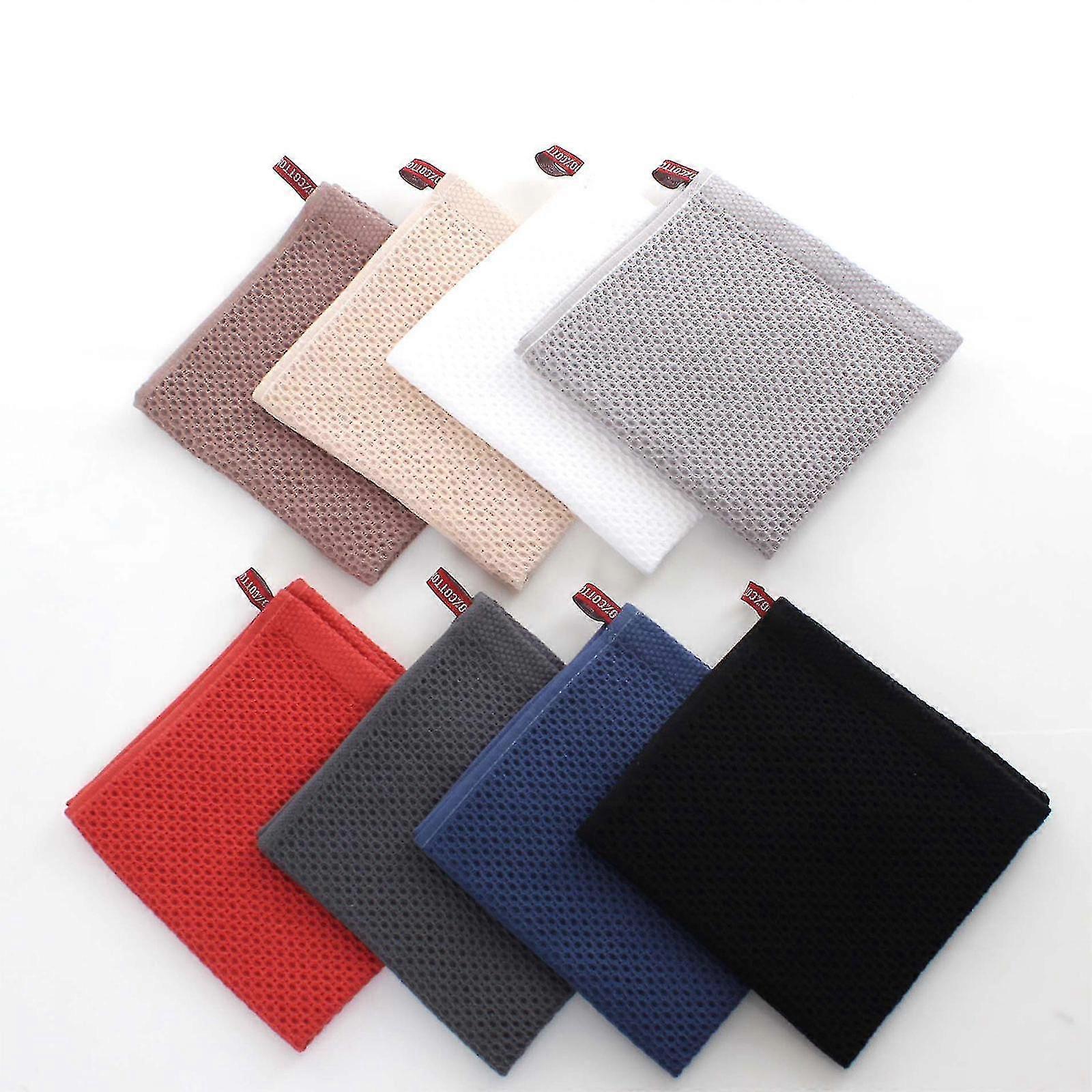 Lot de 6 torchons de cuisine 100 % coton doux, torchons de cuisine, chiffons de nettoyage, offre de 50 %