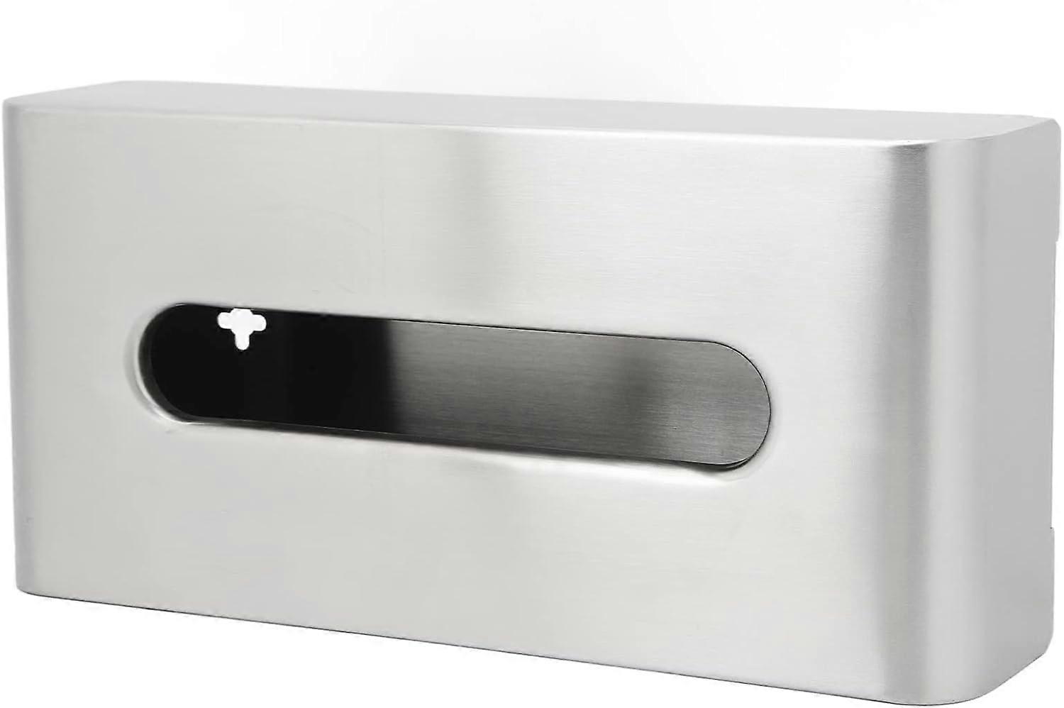 Wall mounted tissue box, scratch resistant 304 stainless steel dining table