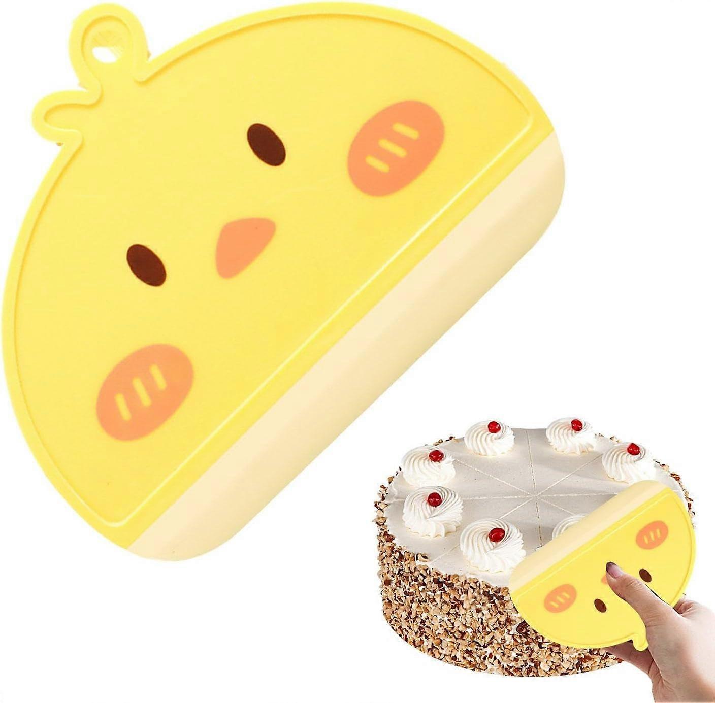 Benchtop Scraper,Chicken Shaped Kitchen Scraper Tool,Hanging Pastry Scraper,Bread Cake Pasta Pizza Bun Baking Cake Multipurpose Baking Spatula Scraper