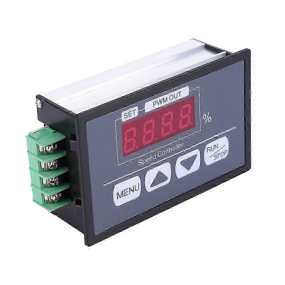 DC6-60V PWM Motor Speed Controller Button Type with Current Regulation Power Regulator