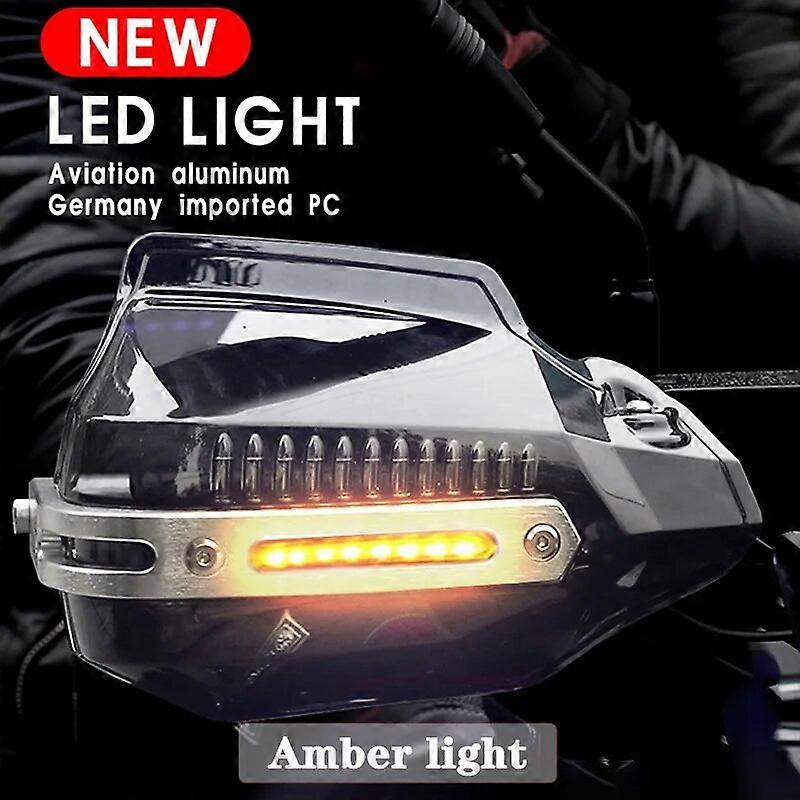Motorcycle Handguards LED Lights Hand Protector Accessories For Yamaha Mt 125 R6 2007 Tracer 700 Mt03 R1 2015 Thundercat Vstar