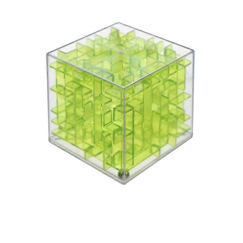 3D Mini Speed Cube Maze Magic Cube Puzzle Game Cubos Magicos Learning Toys Labyrinth Rolling Ball Toys For Chilren Adult AQ1563