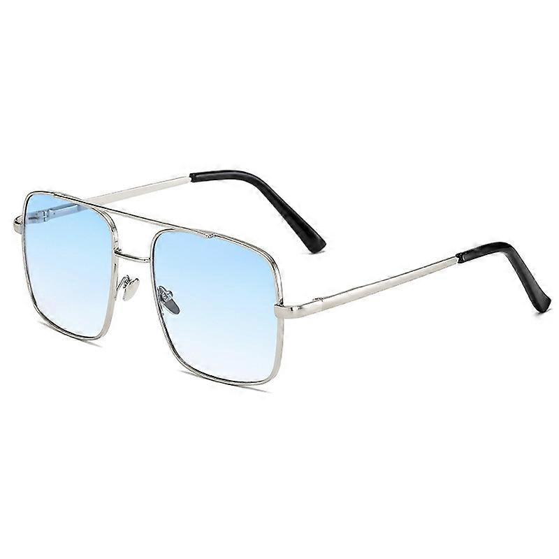 iboode Új márka design Double Beam Square napszemüveg Férfi Női UV400 Utazás Vezetés Divat Szemüvegek Női Gafas De Sol