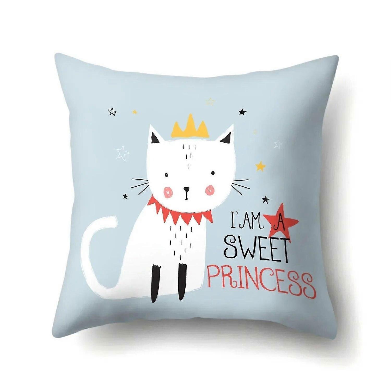 Print Pillowcase Sofa Cushion Cover Design Style -359