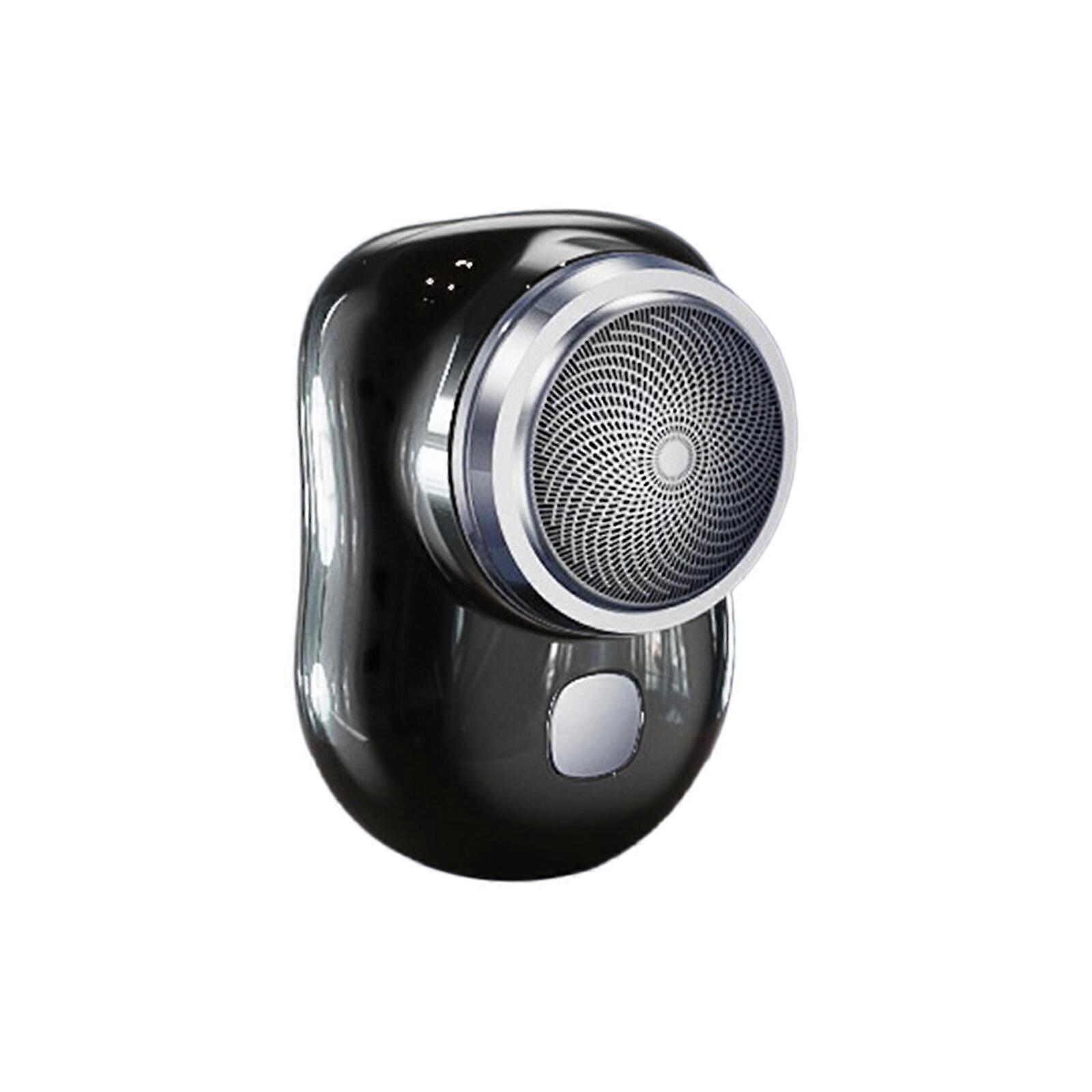 2023 New Charging. Pocket Size Portable Shaver Electric Razor ABS Green One-Button Use Silver Easy Suitable For Home Car Travel