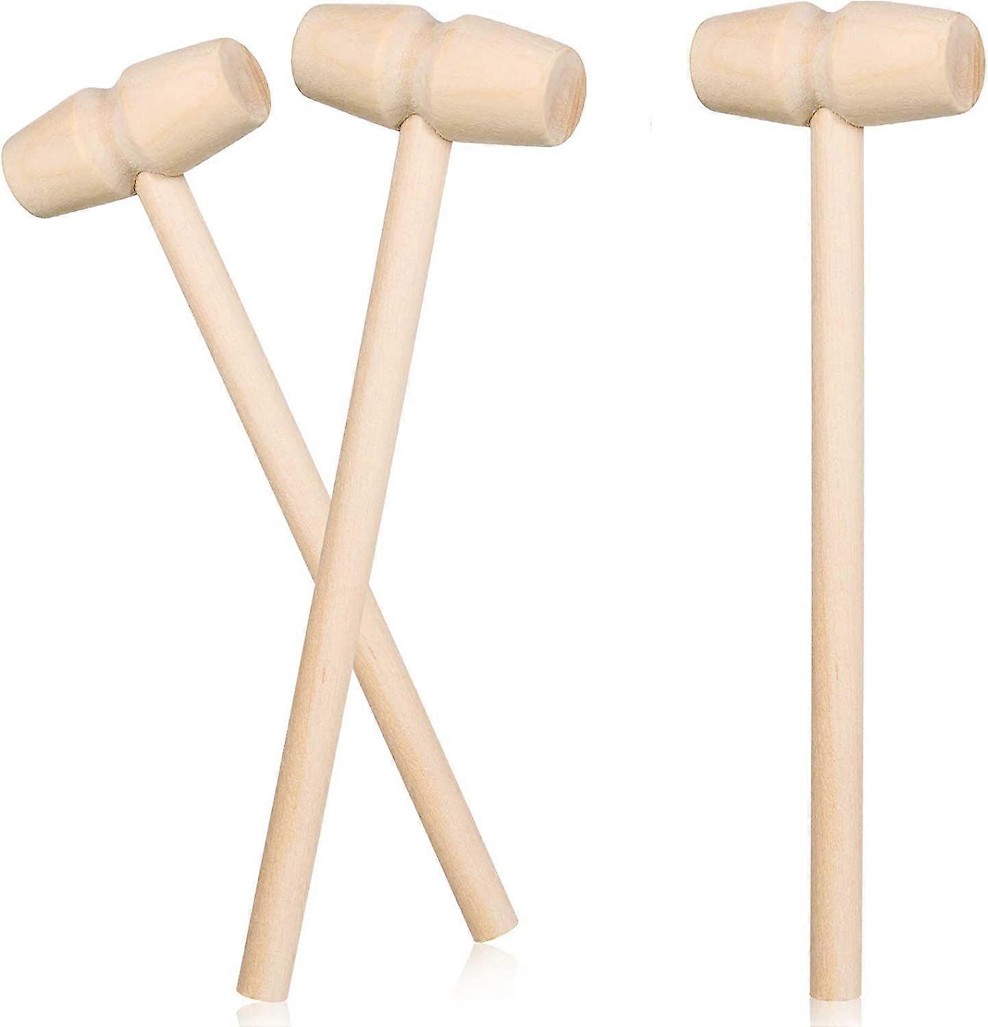3pcs lemn crab ciocan fructe de mare ciocan instrument, piele ambarcațiuni bijuterii fabricarea accesorii (4-D-1)