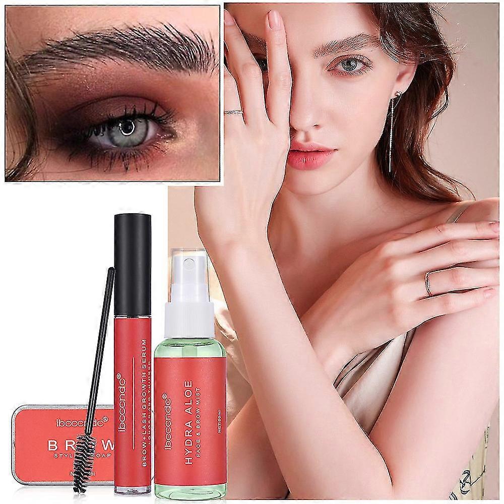 Eyebrow Perming Lifting Brow Enhancing Lasting Styling Soap Growth Serum Makeup Set