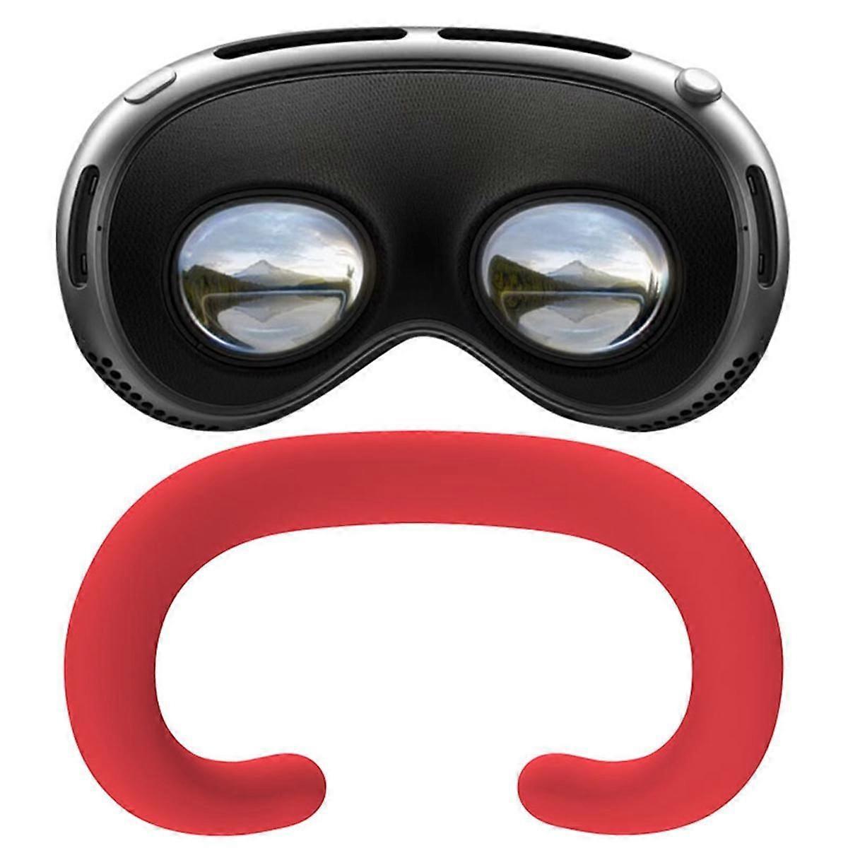 For Silicone Eye Mask Kit for Console Case Dustproof VR Accessories Red