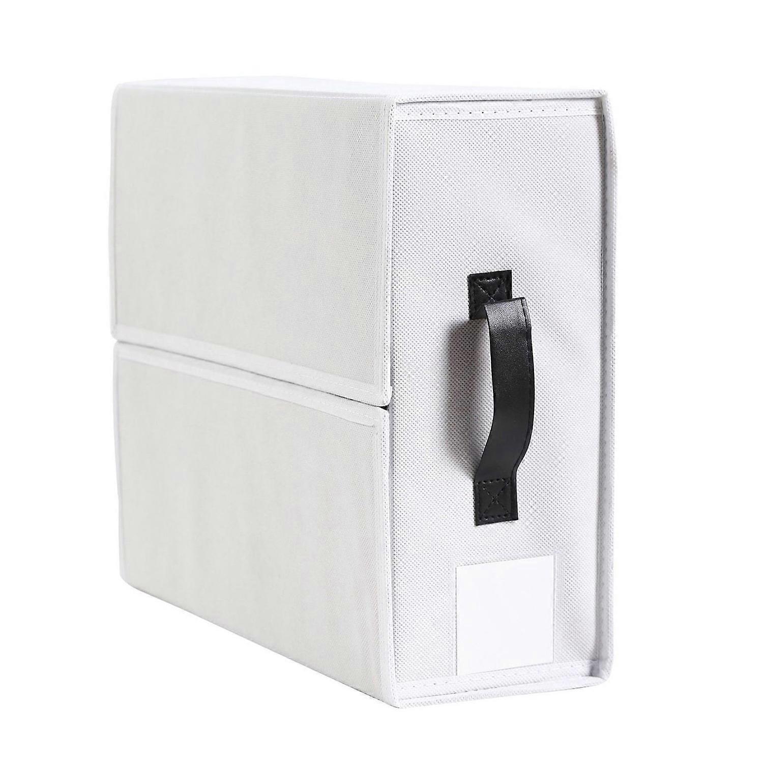 Underwear Bra Organizer Storage Box with Zipper Handle Design Large Capacity Foldable Dustproof