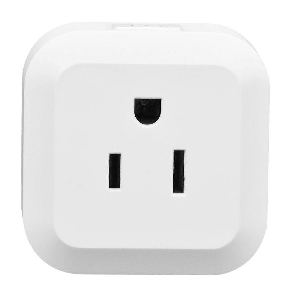 100-250V Wifi Mini Wireless Smart Power Socket Support Voice Remote APP Control (US Plug)