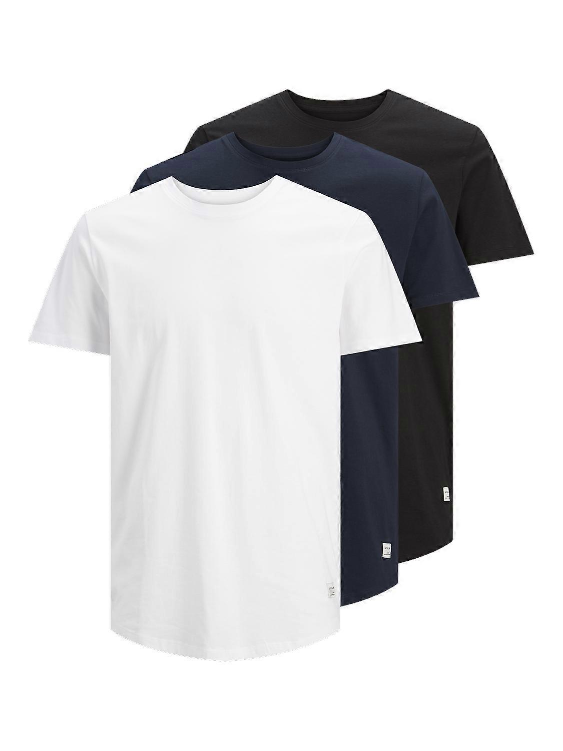 Jack & Jones Jjenoa Tee Ss Crew Neck 3pk Mp Noos