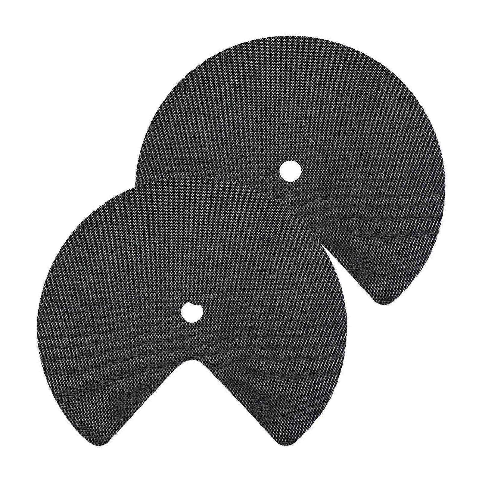 2Pcs Shelf Liner Circle Kitchen Liners Non Adhesive Cabinet Drawer Mats Non Slip Fridge Liners for Pantry Sink Storage Cupboard