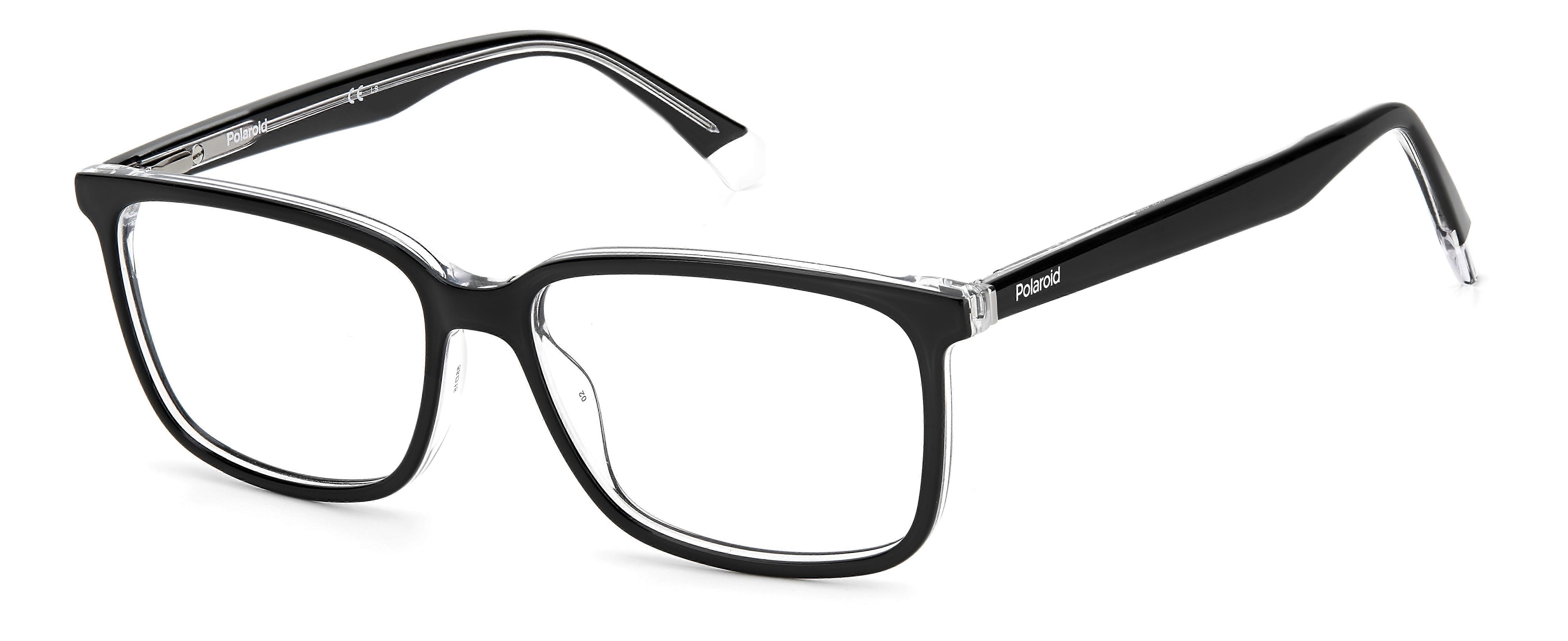 Eyewear Frames POLAROID PLD D394 7C5 BLACK CRYSTAL 55/15/145 MAN