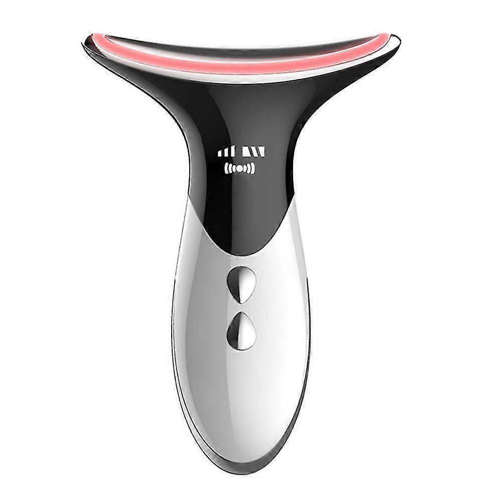 2X outil d’élimination des rides raffermissant pour le visage du cou, double réducteur de menton, modes de massage par vibration pour l’élimination de l’apparence des rides et le raffermissement de la peau