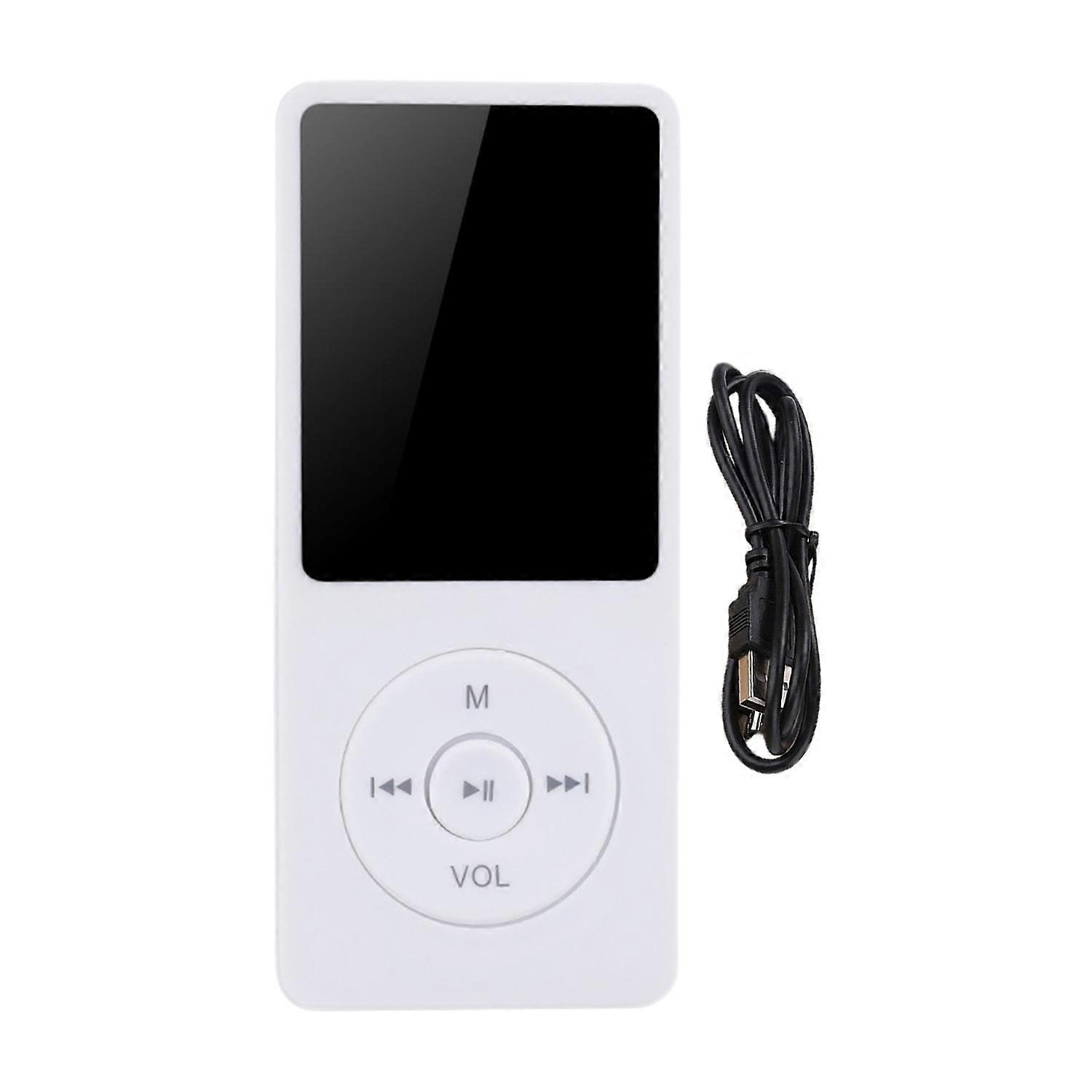 MP4 Player with 16GB SD Card Lossless Music Built-in Speaker Voice Recorder High-Quality Sound