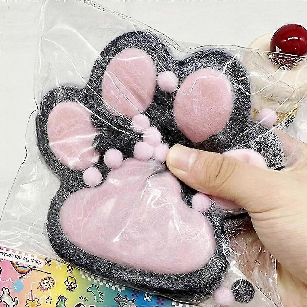 Handmade Taba Squishy Big Cat, Giant Paw Squishy, Squishy Paw for Kids Adults