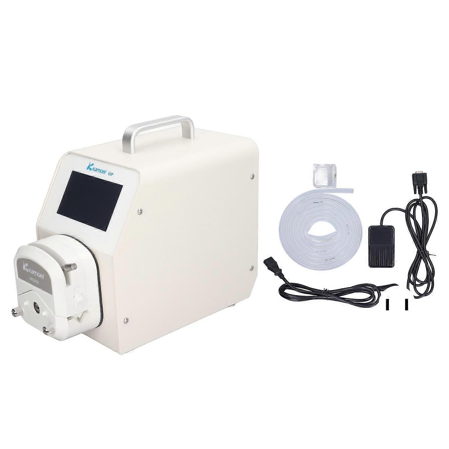 UIP Peristaltic Pump WIFI Large Flow 3 Rotor Pedal Switch Touchscreen Stepper Motor Dosing Pump 100‑
