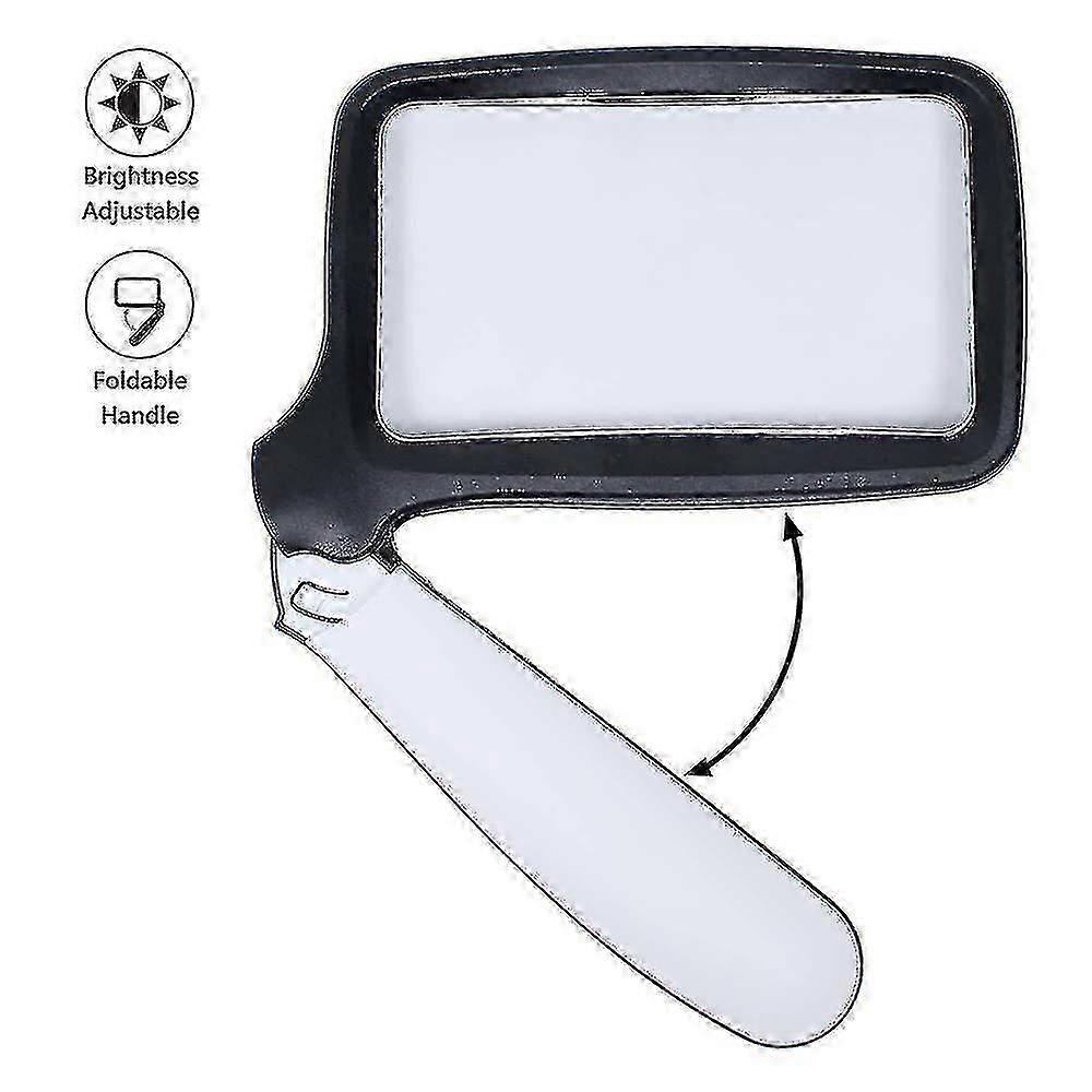 Magnifying Glass Handheld Large Magnifying Glass Seniors Reading