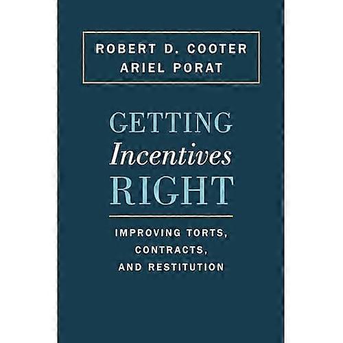 Getting Incentives Right: Improving Torts, Contracts, and Restitution