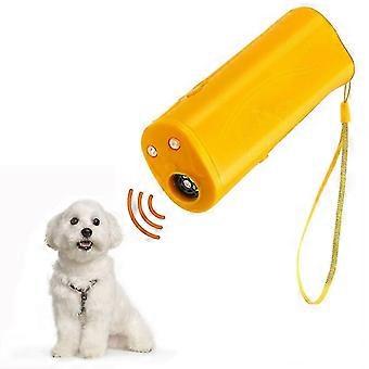 Trainer repellente per cani portatile, dispositivo di prevenzione dell'abbaiare 3 in 1