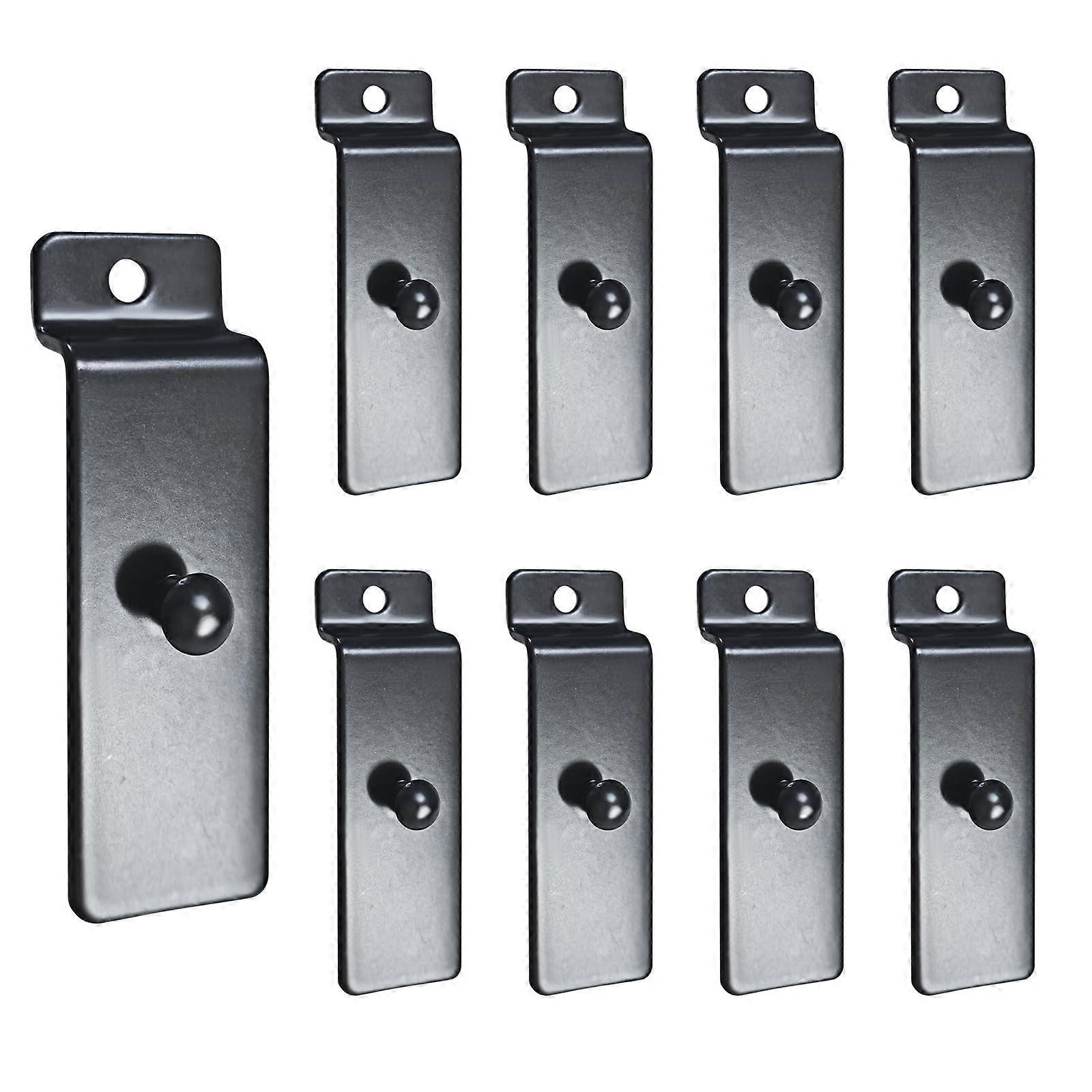 10 pcs Metal Slatwall Utility Hooks for Frames and Paintings