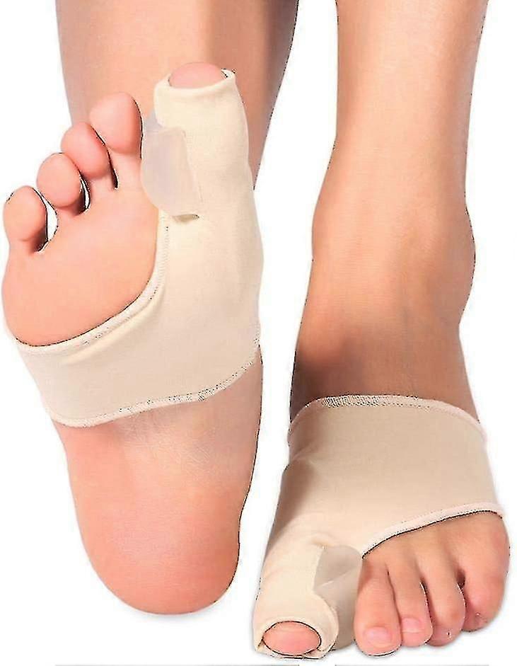 Hallux Valgus Corrector,1 Pair Toe Bunion Straightener Corrector Alignment Pain Relief Big Toe Separator Straighteners For Hallux Valgus Hammer Toes S