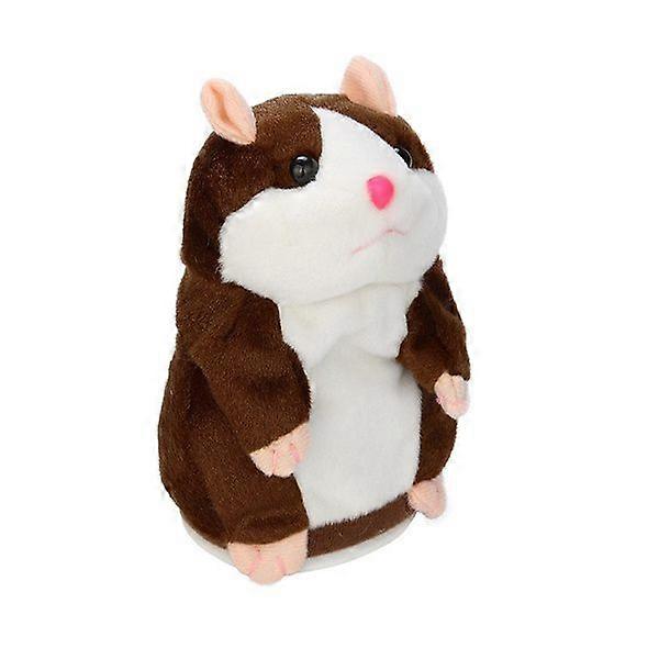 New Cute Talking Nod Hamster Mouse Electric Spark Sound Recording Chat Mimicry Pet Plush Toy