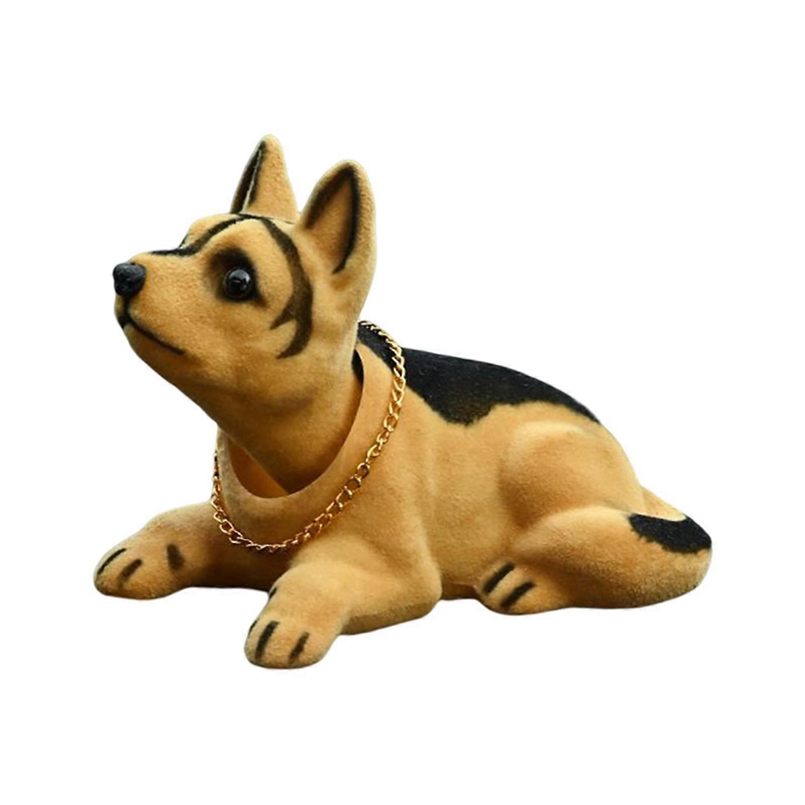 bobble hode hunder valp figur modell for bil dashbord skrivebord ornament barn