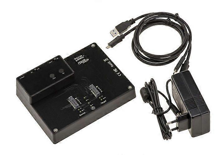 STATION D’ACCUEIL KALEA-INFORMATIQUE POUR 2 SSD NVMe M2 - AVEC FONCTION DE CLONAGE - USB3.2 10G