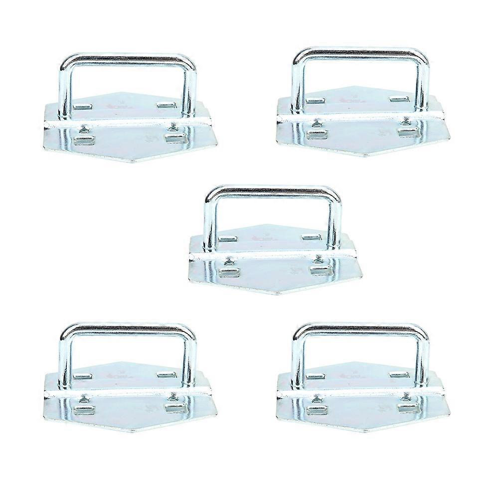 5pcs U Shaped Hook Tool Cabinet Wall Mounted Hanger for Pliers Hammer Hardware Tool