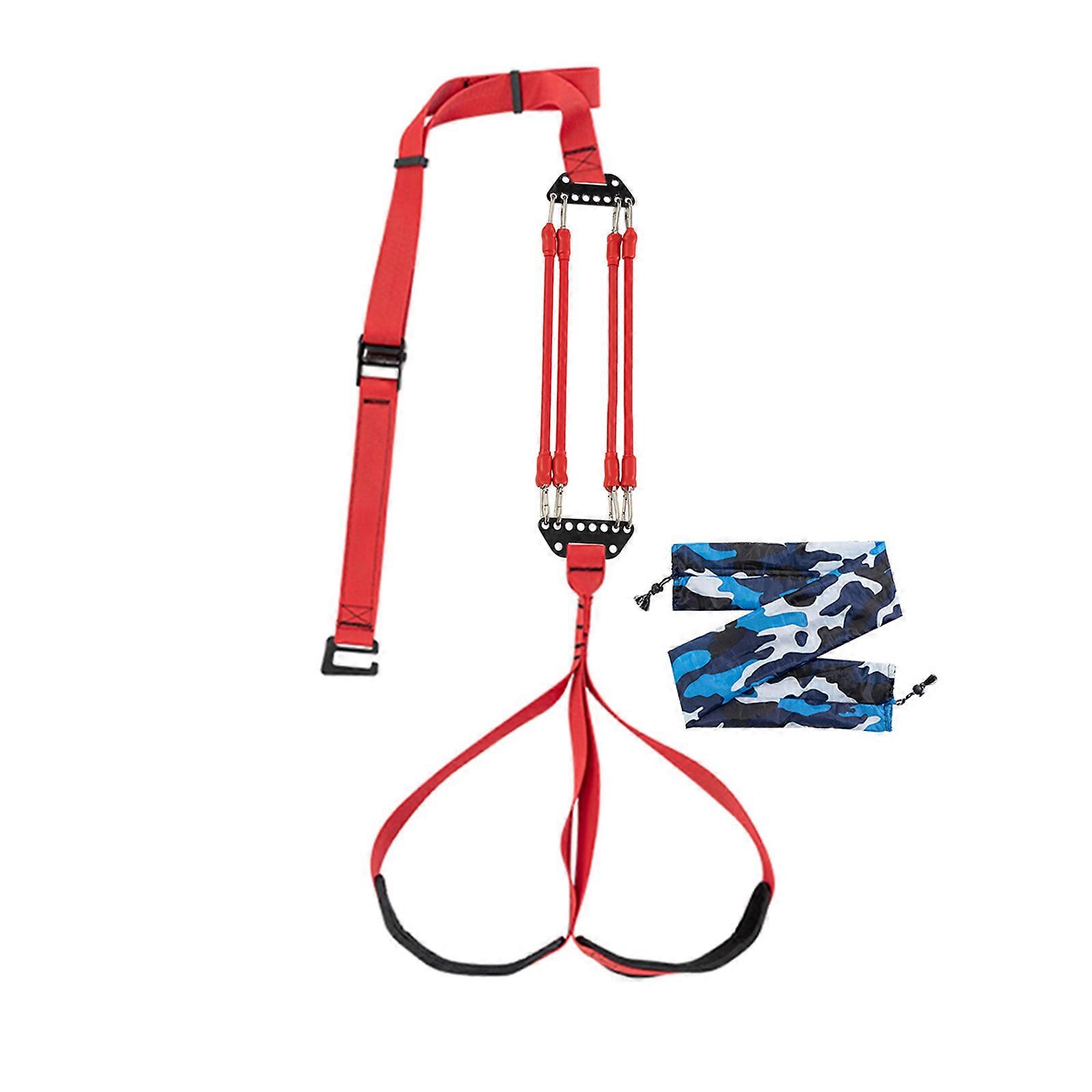 Heavy Duty Pull Up Assist Equipment with 4 Assistance Bands, Pull Up Assistance Band, Resistance Band for Pull Up Bar Red