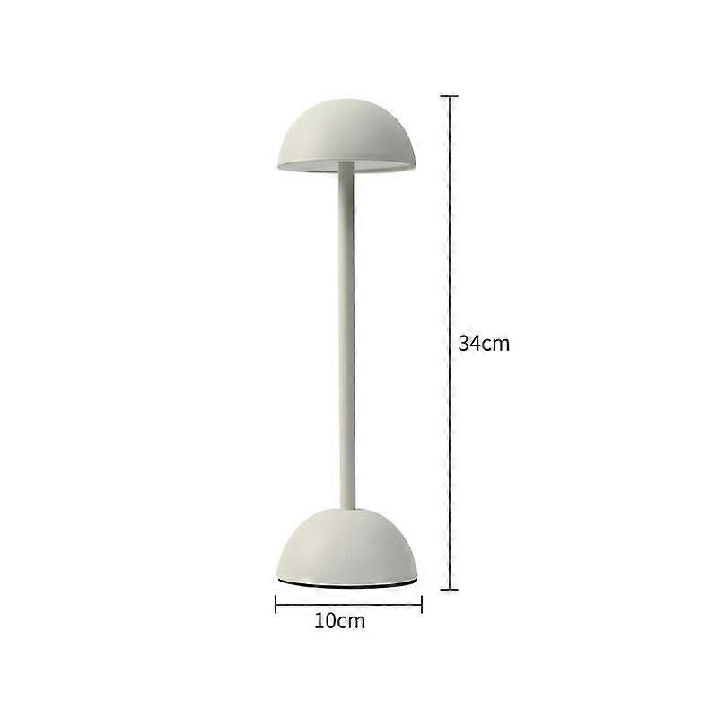 Nordic LED Mushroom Table Lamp Touch USB Rechargeable For Fixture Home Bedroom Dorm Study Bedside Decoration Night Desk Light