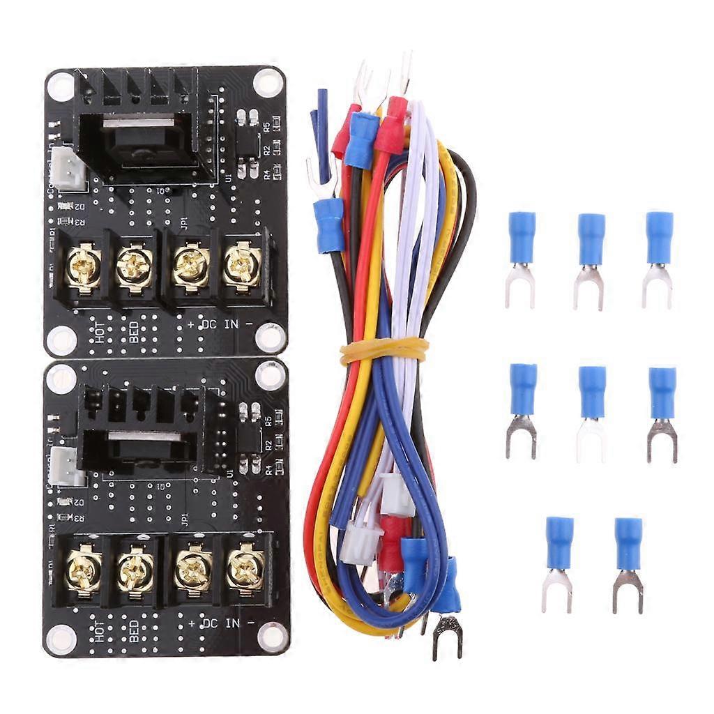 2 Pieces Heat Bed Module High Current Load Expansion Board