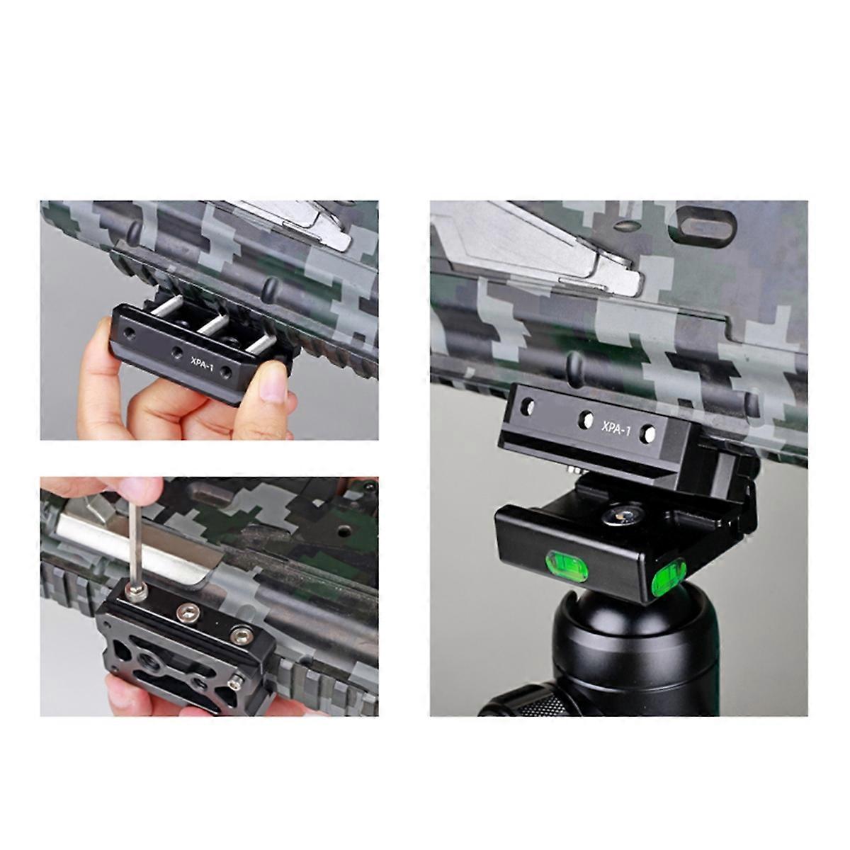 Picatinny Arca Swiss Plate Picatinny Convert to ARCA Quick Release Plate Rail Hunting Tripod Dovetai