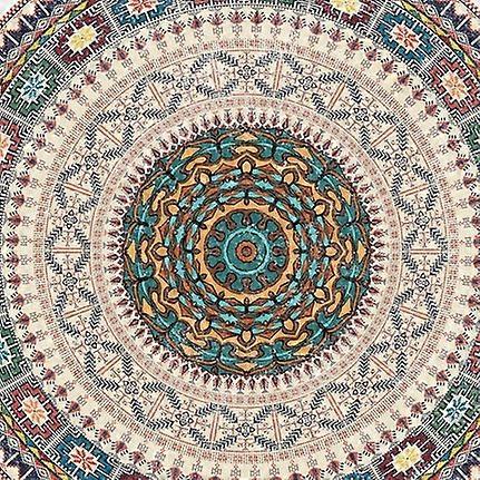 Carpet With Short Pile 120 X 120 Cm