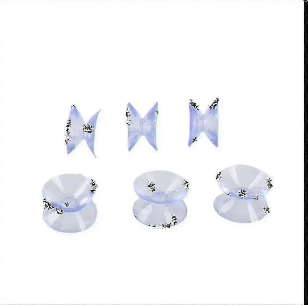 Νέα 30 PCS διπλής όψης βεντούζα - Κορόιδο μαξιλάρια για το γυαλί, πλαστική βεντούζα