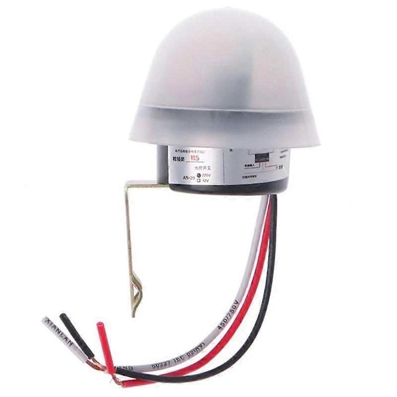Automatic Auto On Off Photocell Street Light Lamp Switch C AC 220V 50-60Hz 10A Photo Control Photos