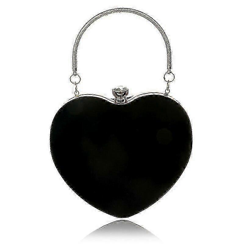 حقيبة يد على شكل قلب أزياء نسائية حقيبة مستحضرات التجميل حقيبة مساء حقيبة مخلب