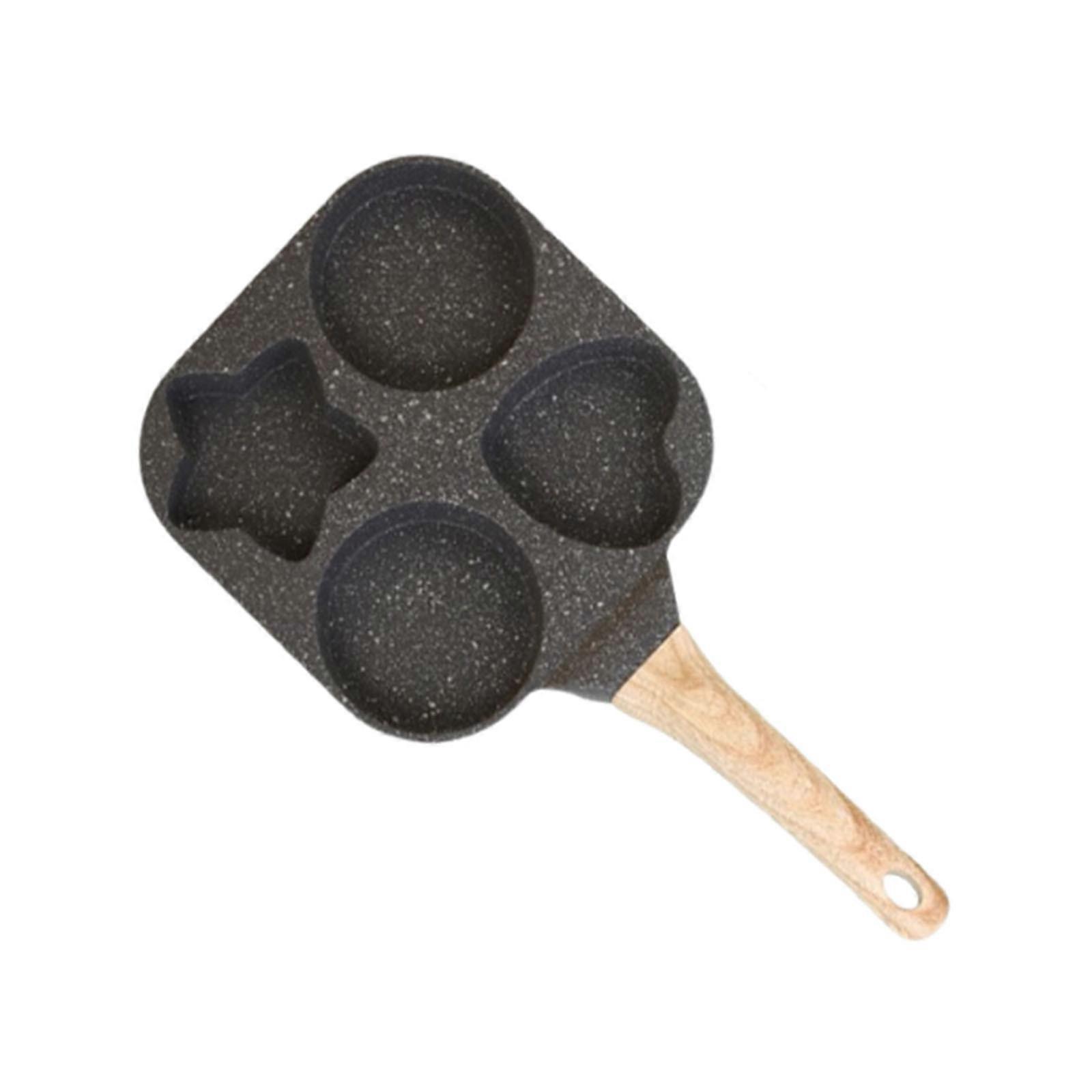 Maifan Stone Non-stick Pan Hamburger Frying Pan Bottom Thickened And Deepened Flat-bottomed Induction Cooker Universal Mini Omelette Pan PUW2798