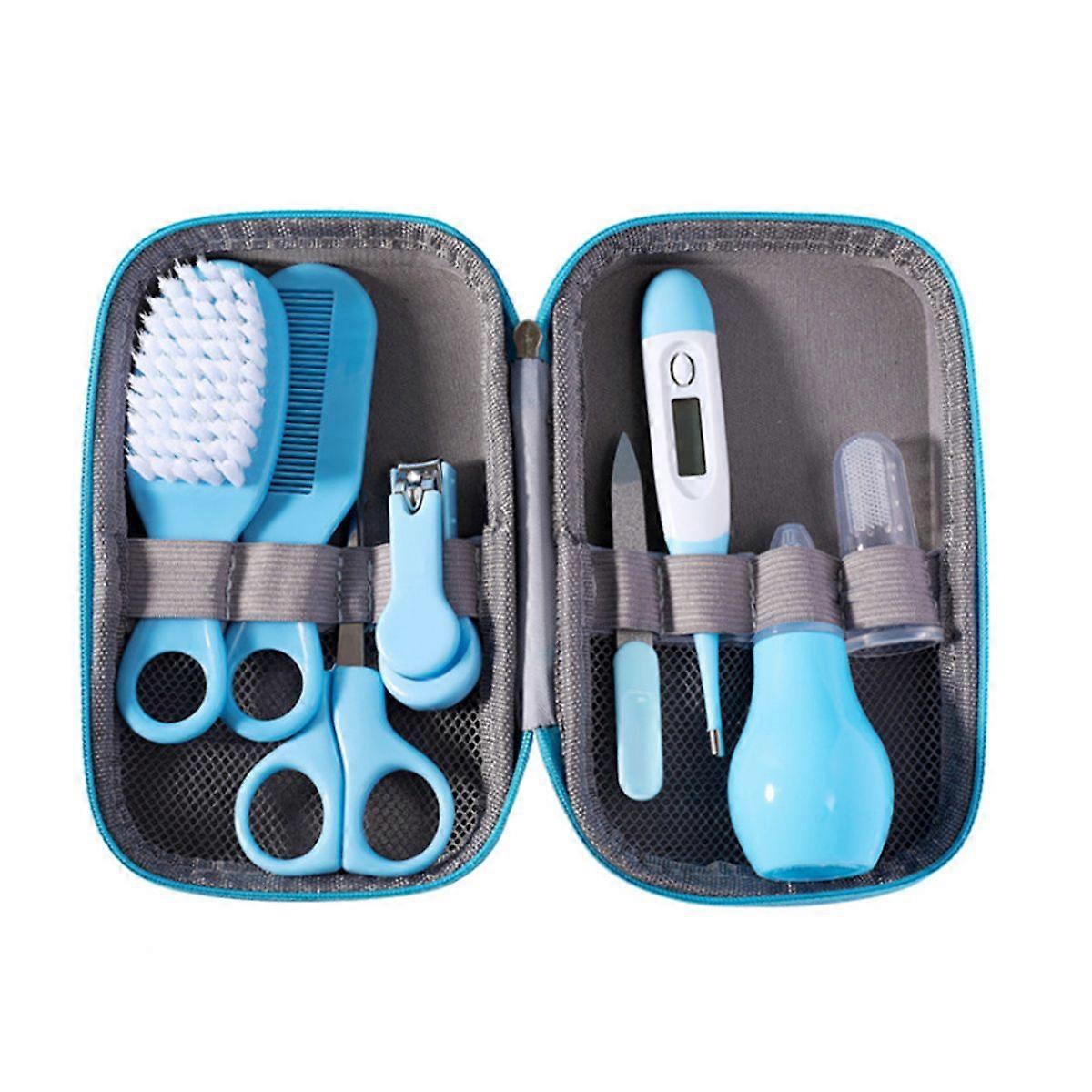8 Pcs Baby Nail Clipper, Scissors, and Comb Kit