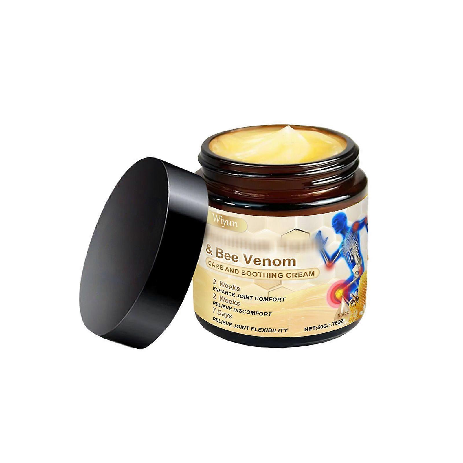 Bee Venom Pain And Bone Healing Cream, Bee-Venom Joint Bone Care Cream Massage Cream, Relieves Pain Relieves Stiffness