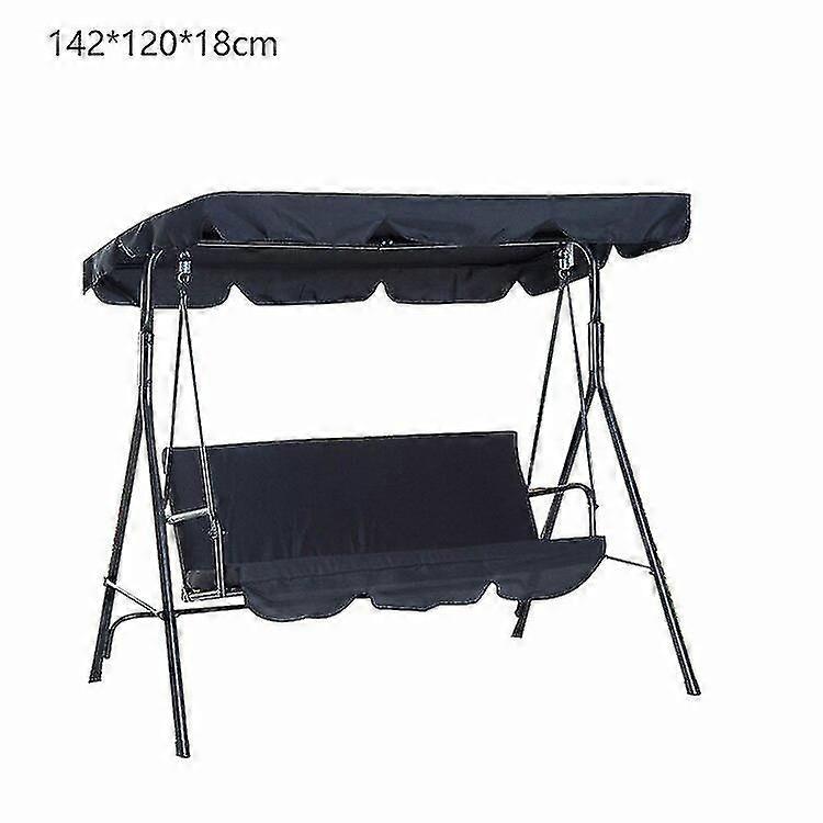 Wytrzymała osłona baldachimu huśtawki do ogrodu 3-osobowego na zewnątrz