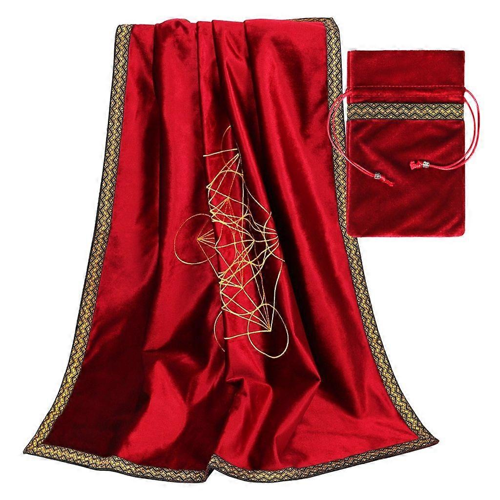 Board Game Altar Supplies Kit Board Game Square Shape Tablecloth for Beginners