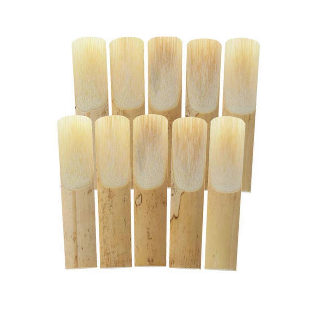 10 Pack Alto Sax Saxophone Reeds Strength 1.5 2.0 2.5 3.0 3.5 4.0 Saxophone Woodwind Instrument Par