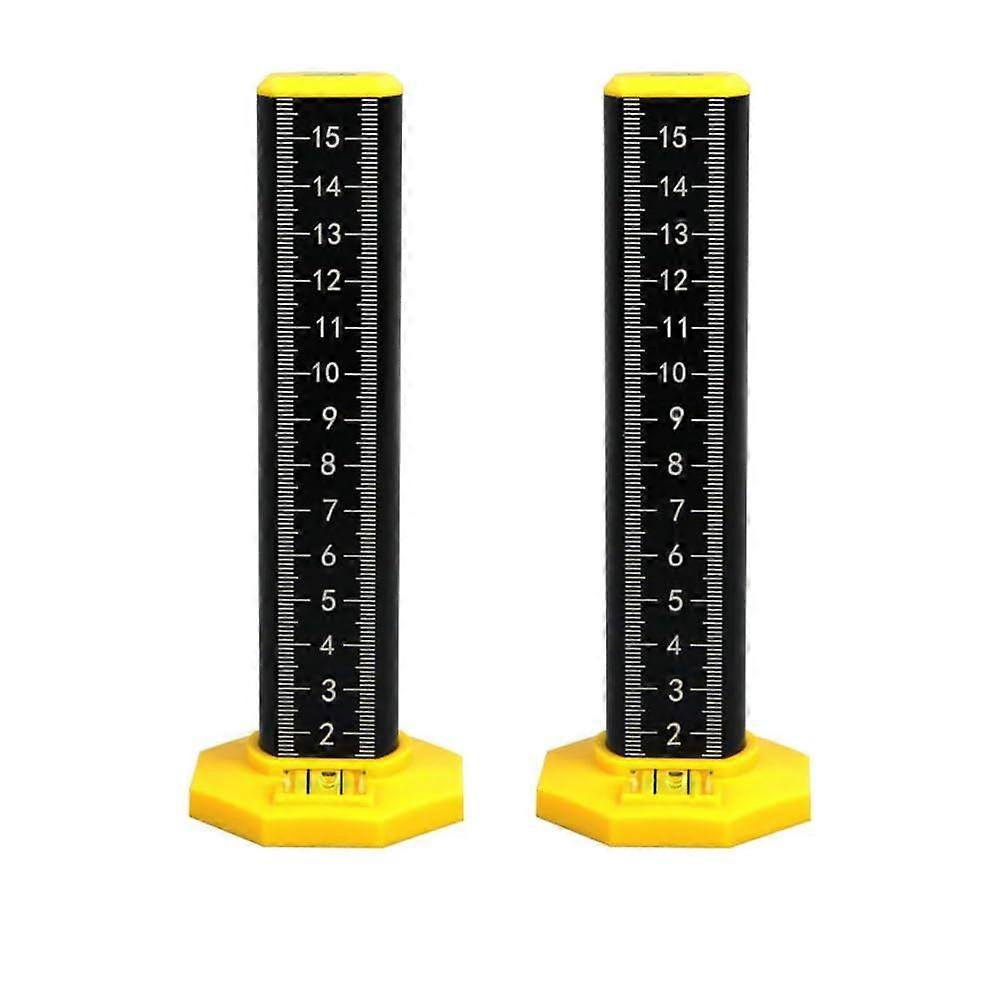 Ceiling Leveling Ruler,  Ruler Isometric Ruler Level Positioning Ruler Tiling Horizontal Line Leveling Positioning Ruler Line Leveling Tools (2Pcs)