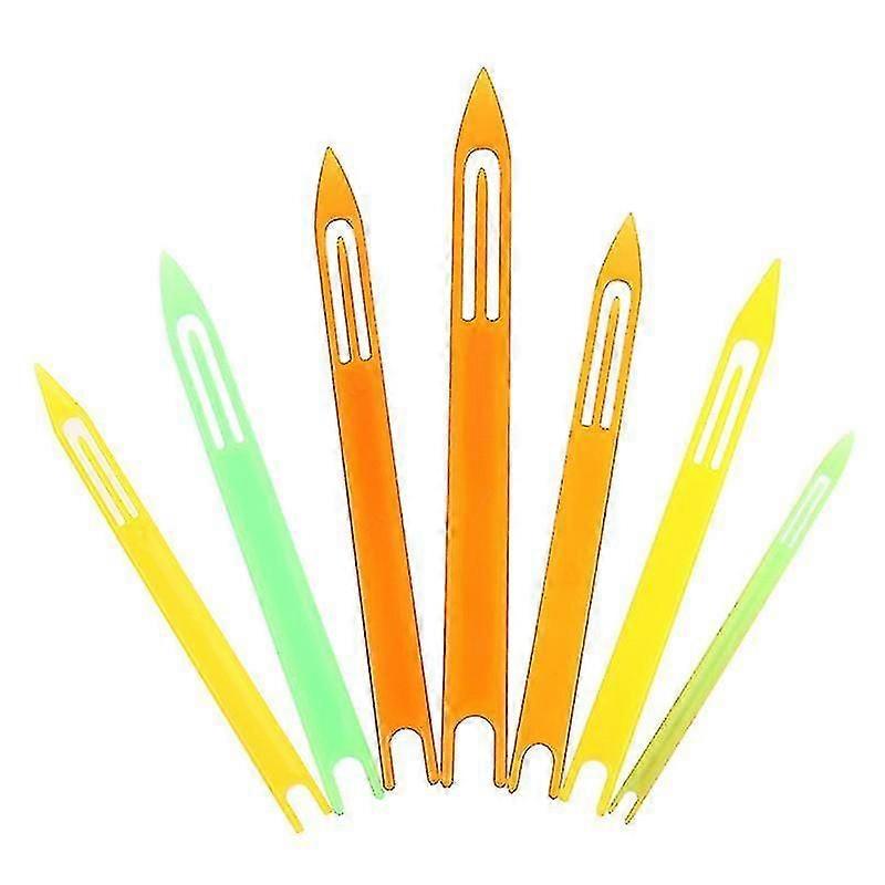 7pcs/set Fishing Netting Needle Repair Net Line Mending Weaving Rustproof Shuttles