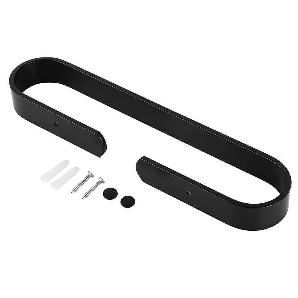 Towel Wall Mounted Bar Holder Hook Organizer Home Kitchen Bathroom